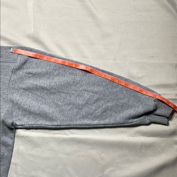 J. AMERICA Gray Hoodie with Logo - Picture 6 of 8